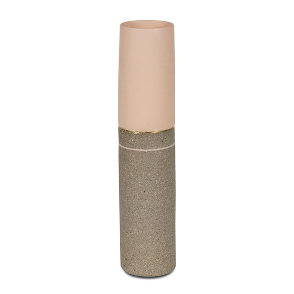 COLUMN VASE BY SOPHIE MORAN, BLUSH