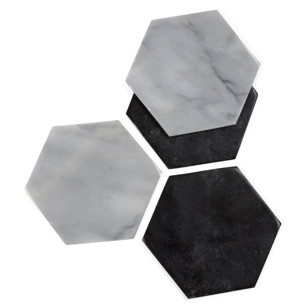 MARBLE COASTER SET