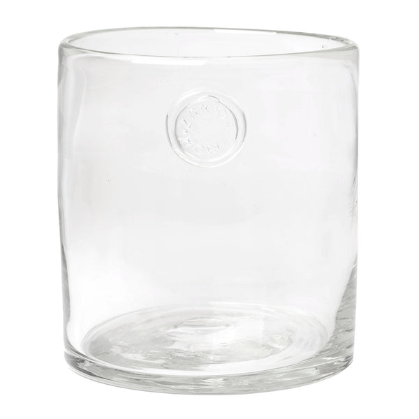 CLEAR GLASS VESSEL